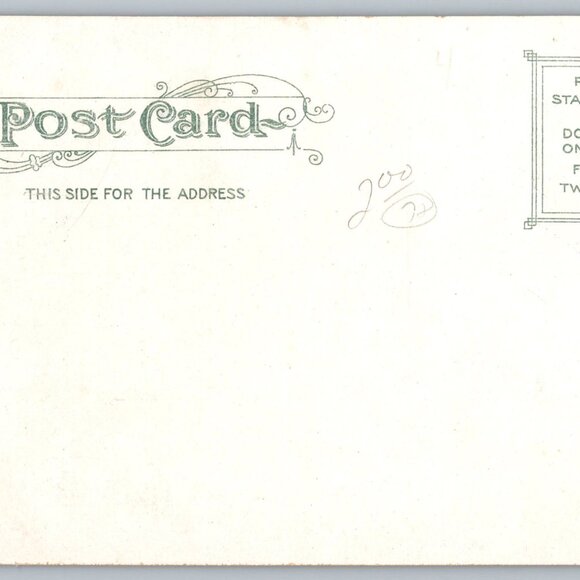 Postcard  Unposted  Maine Union Station Portland Me #1237 - Picture 2 of 2